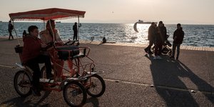 διθεσιο ποδηλατο παραλια θεσσαλονικη