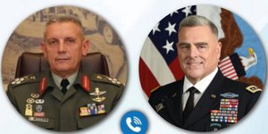 Τηλεφωνική Επικοινωνία του Αρχηγού ΓΕΕΘΑ με τον Στρατηγό των ΗΠΑ Mark A. Milley