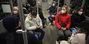 Γερμανία, κόσμος στο μετρό