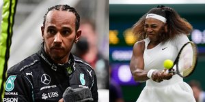 Lewis Hamilton και Serena Williams