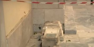 Βανδαλισμός στον ναό του Αγίου Γεωργίου στο κέντρο της Αθήνας