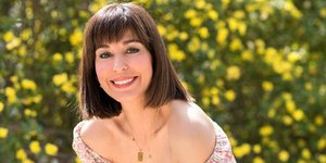 Η Κατερίνα Παπουτσάκη με φόρεμα από τα H&M