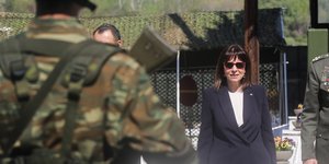 Η ΠτΔ, Κατερίνα Σακελλαροπούλου, στον Έβρο