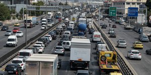 Κηφισός κίνηση στους δρόμους