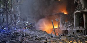 Στόχος ρωσικών πυραύλων έγινε ξανά το Κίεβο της Ουκρανίας 