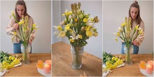 Έξυπνα τρικ για τα λουλούδια στο τραπέζι του Πάσχα