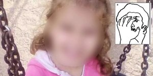 Το σκίτσο που ανέβασε ο ιατροδικαστής Λέων για τις αμυχές στο πρόσωπο της Μαλένας