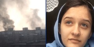 Η Alena κατέγραψε πολλά στιγμιότυπα από τον εφιάλτη της Μαριούπολης