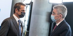 Κυριάκος Μητσοτάκης Τζέφρι Πάιατ