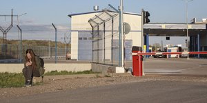 Στιγμιότυπο από τα σύνορα Μολδαβίας-Ουκρανίας