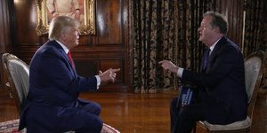 Ντόναλντ Τραμπ, Πιρς Μόργκαν