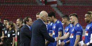 Στον φιλανθρωπικό αγώνα Ολυμπιακού – Σαχτάρ ο Νίκος Δένδιας
