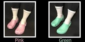 Η ψευδαίσθηση Crocs & Socks μπερδεύει τους θεατές 