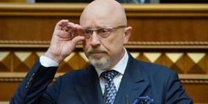 Ο Ουκρανός υπουργός Άμυνας Ολέκσιι Ρέζνικοφ 