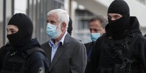 Ο Πέτρος Φιλιππίδης στη δίκη του