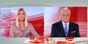 Ράνια Τζίμα, Γιάννης Πρετεντέρης στο κεντρικό δελτίο του Mega