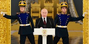 Ο Βλαντιμίρ Πούτιν στο Κρεμλίνο