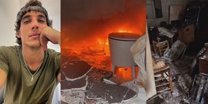 Ο Ρίο του Casa de Papel γλίτωσε τελευταία στιγμή από τη φωτιά που κατέκαψε το σπίτι του