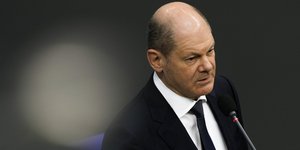 Ο Γερμανός καγκελάριος, Όλαφ Σολτζ