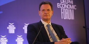 Ο Θεόδωρος Σκυλακάκης στο Οικονομικό Φόρουμ των Δελφών