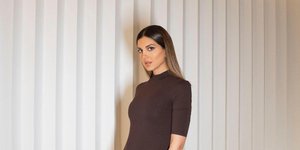 Η Σταματίνα Τσιμτσιλή με ρούχο από τα H&M