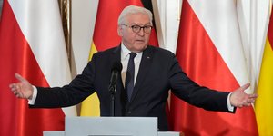 Ο Γερμανός πρόεδρος Φρανκ Βάλτερ Σταϊνμάιερ