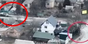 Η στιγμή που τον τανκς σκοτώνει ποδηλάτη στη Μπούκα