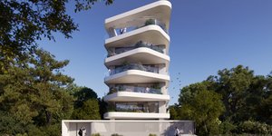 «The Helix»: Το νέο κτίριο διαμερισμάτων στη Γλυφάδα 