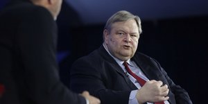 Ο Ευάγγελος Βενιζέλος στο Φόρουμ των Δελφών