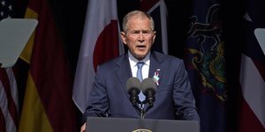 O πρώην πρόεδρος των ΗΠΑ, Τζορτζ Μπους ο νεότερος