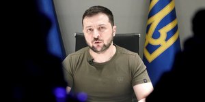 Ο πρόεδρος της Ουκρανίας, Βολόντιμιρ Ζελένσκι