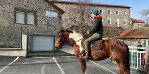 άλογα στους δρόμους της Γαλλίας