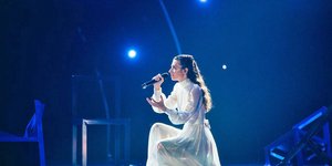 H Αμάντα Γεωργιάδη στη σκηνή της Eurovision 2022