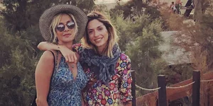 H Αννα Βίσση με την κόρη της, Σοφία Καρβέλα