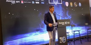 Ο υφυπουργός Αθλητισμού, Λευτέρης Αυγενάκης