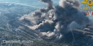 Εικόνες δείχνουν πιθανότατα τη χρήση θερμοβαρικών βομβών στο Αζοφστάλ