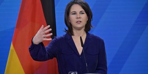 Η Υπουργός Εξωτερικών της Γερμανίας Αναλένα Μπάερμποκ