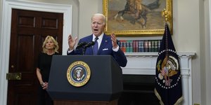 Ο Τζο Μπάιντεν απευθύνει έκτακτο διάγγελμα μετά το φρικτό μακελειό στο Τέξας