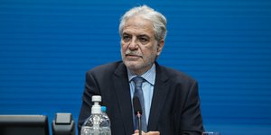Ο υπουργός Κλιματικής Κρίσης και Πολιτικής Προστασίας, Χρήστος Στυλιανίδης