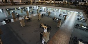 Εκλογικό κέντρο στη Μπογκοτά της Κολομβίας