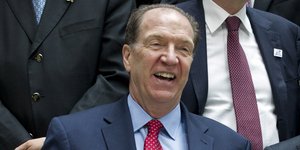 O πρόεδρος της Παγκόσμιας Τράπεζας, Ντέιβιντ Μάλπας