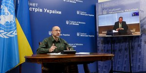 Ο πρωθυπουργός της Ουκρανίας, Ντένις Σμιχάλ