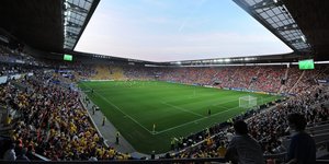 Η «Eden Arena» στην Πράγα που θα φιλοξενήσει τον τελικό του Conference League το 2023