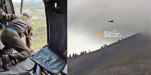 Ελικόπτερο ψάχνει για τον αγνοούμενο στην Εύβοια 