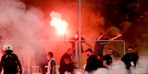 Επεισοδιακός ήταν ο τελικός του κυπέλλου στο ΟΑΚΑ