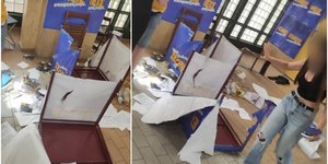 Επίθεση κουκουλοφόρων στη Νομική Αθηνών