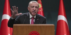 Ο Τούρκος πρόεδρος Ερντογάν