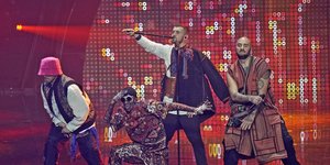 Οι νικητές της Eurovision 2022, το ουκρανικό συγκρότημα Kalush Orchestra 