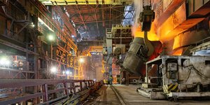 Χαλυβουργία Evraz στη Ρωσία