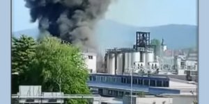 Μεγάλη φωτιά σε χημικό εργοστάσιο της Σλοβενίας